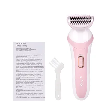 

Battery Powered Female Epilator Women Electric Hair Remover Machine Shaving Bikini Leg Depilation Body Depilatory Lady Shaver