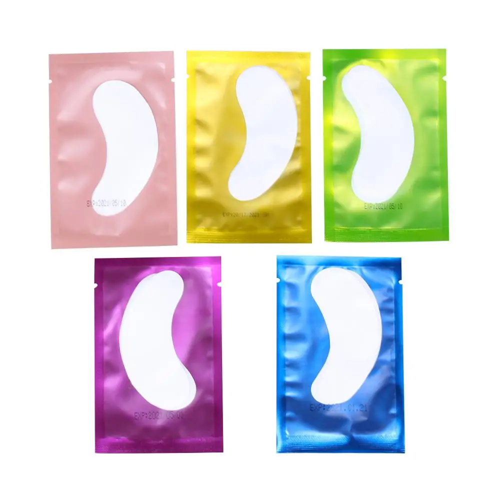 

20/50/100/200 Eyelash Pads Under Eye Patch Eyelash Extension Gold Eye Paper Patches Tips Sticker False Eyelashes Pads Patches