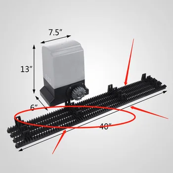 

Sliding door engine engine opener nylon rack attachment (this product is just a rack, note: two pieces for sale)