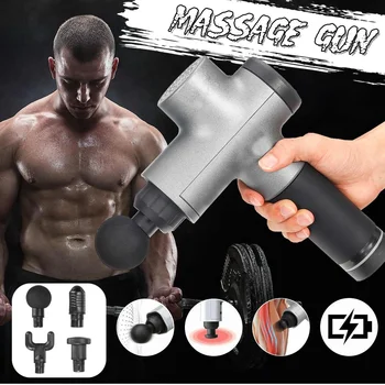 

Massage Gun Muscle Massager Muscle Pain Management after Training Exercising Body Relaxation Slimming Shaping Pain Relief