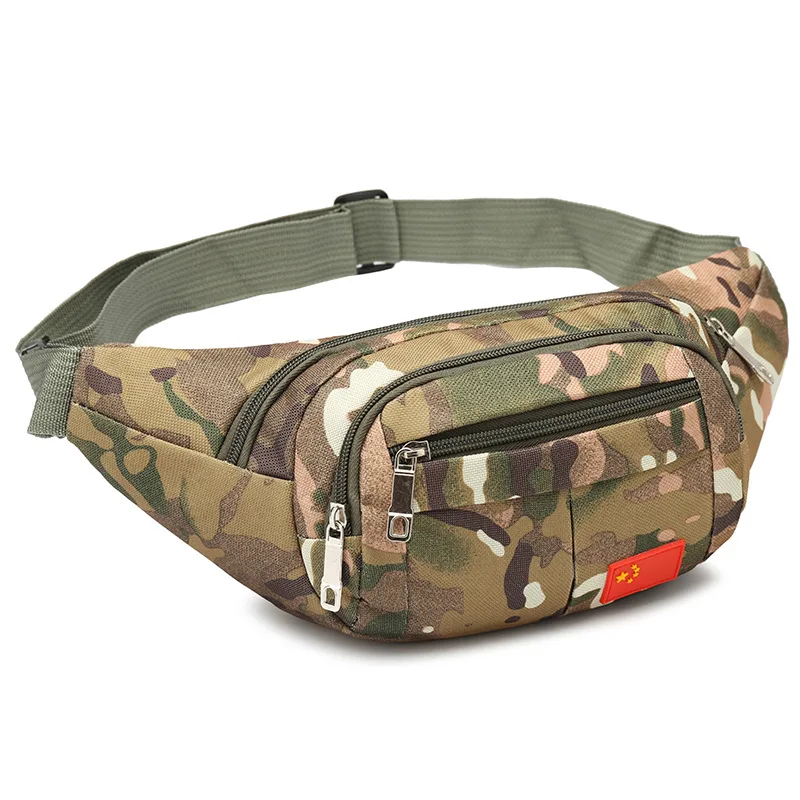 

Camouflage Tactical Men Wallet Outdoor Sports Multi-functional Fitness Large-Volume Wallet Business Cash Storage Bag