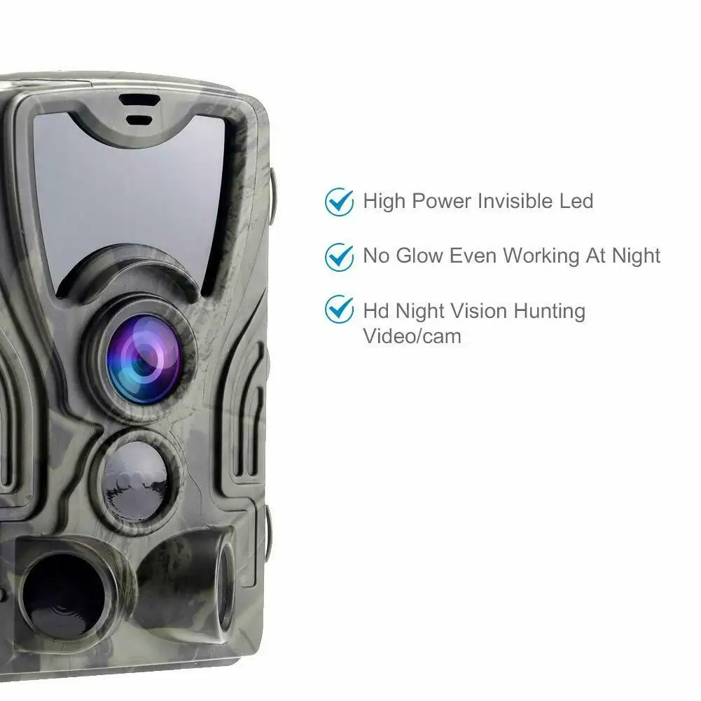 Description Picture 2 of item20MP 1080P Hunting Trail Camera Night Vision IP65 Waterproof Cameras Photo Trap HC801A Wildlife Surveillance