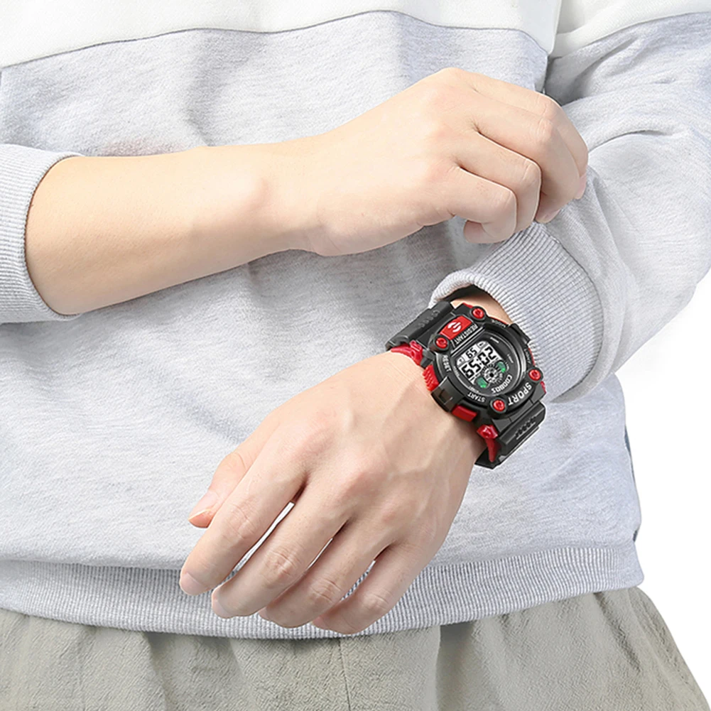 Watch Smart Watch Children Sports Watch Waterproof Digital Watch For Kids Alarm LED Back Light Boys Baby Girls Wrist Watches