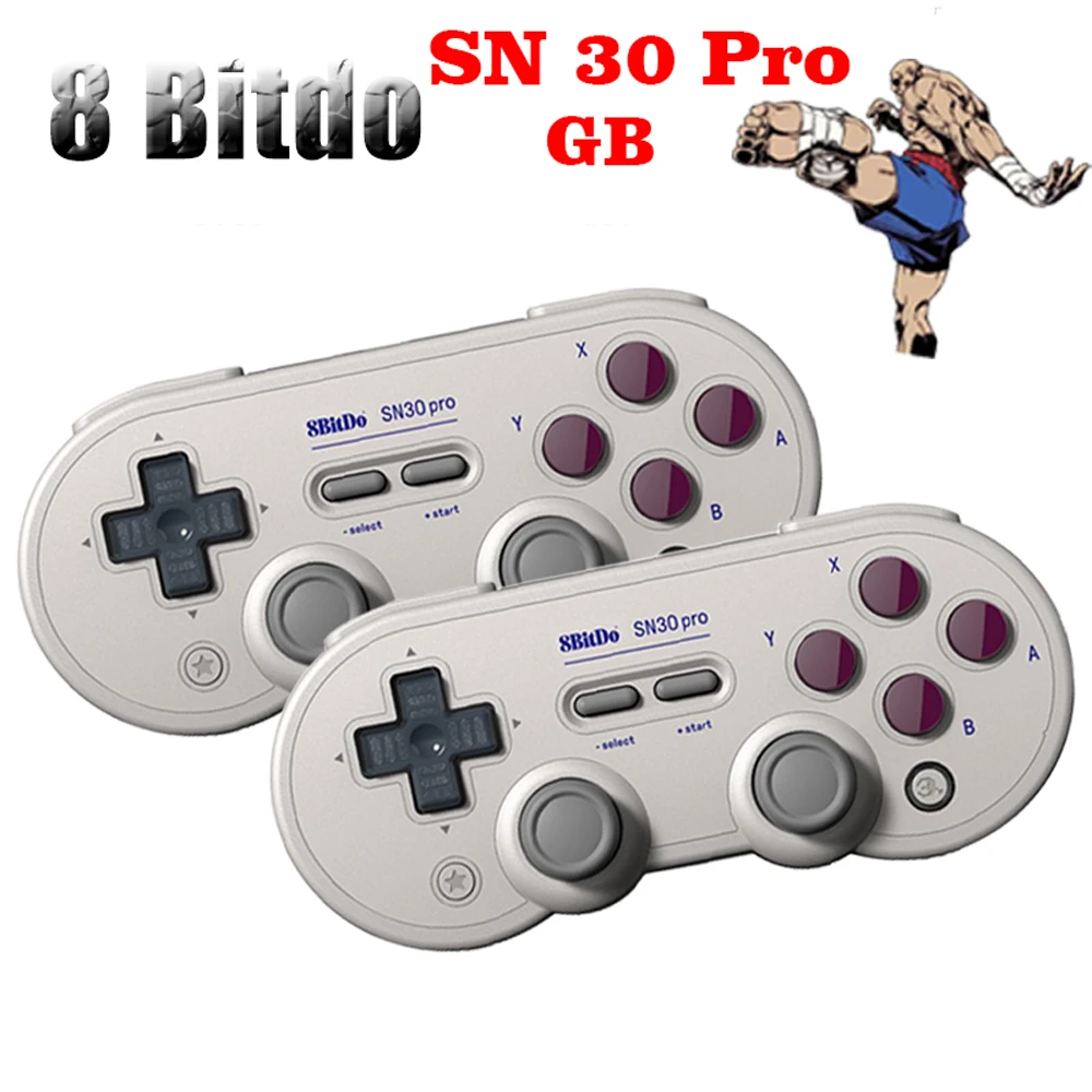 Геймпад 8bitdo SN30 Pro проводной USB для Nintendo NS Switch/Windows Raspberry Pi SN Edition/Stream/MacOS/Android |