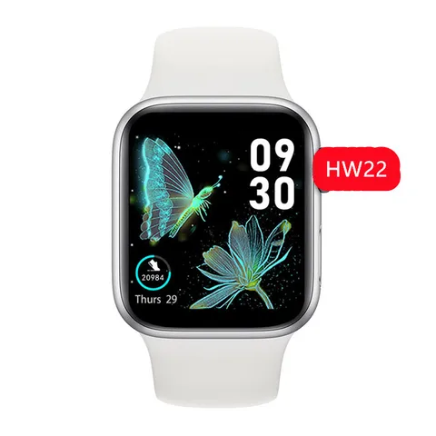 Best watch 6 IOS Smart watch HW22 smart bracelet custom dail Heart Rate Fitness Tracker Smart watch for IOS and Andoird