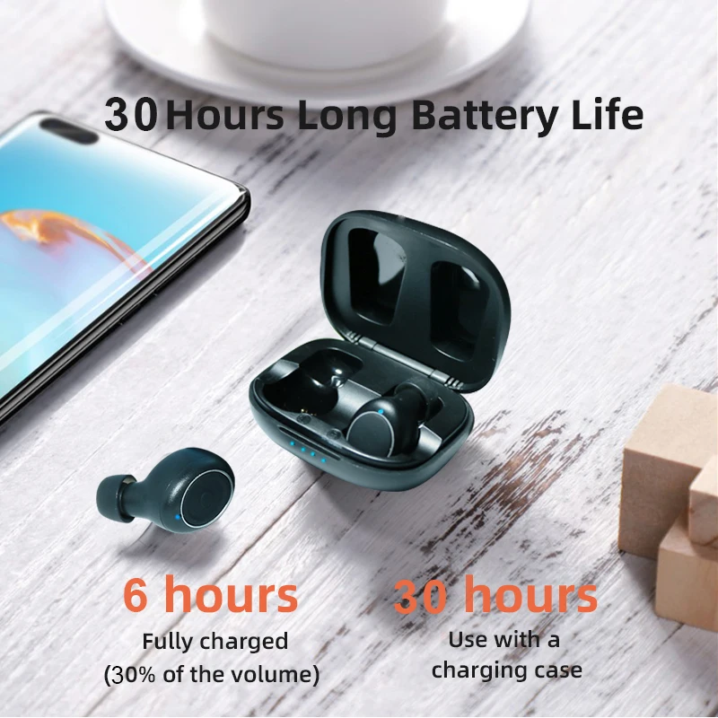 Mornlex MT01 наушники вкладыши TWS Bluetooth 5 0 стерео Беспроводной кнопочное управление Шум
