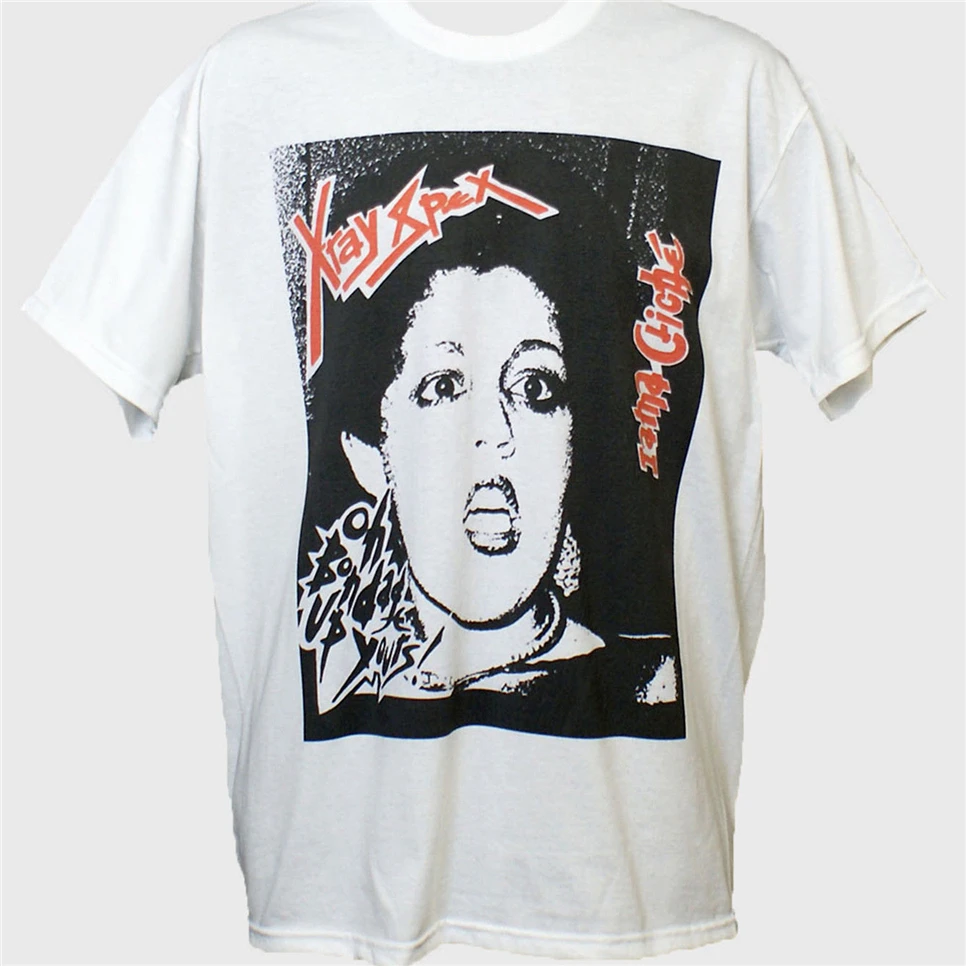 X-Ray Spex футболка в стиле панк-рок Rezillos рекламные подтона разрезы S-3Xl модная |