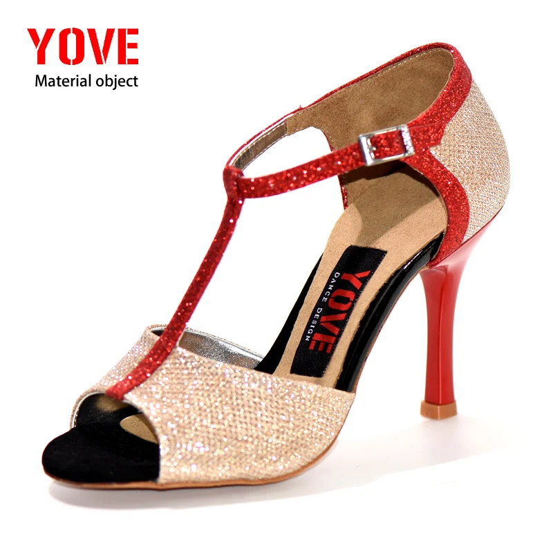 

YOVE Tango Dance Shoe Women's 3.5" Slim High Heel w1910-19