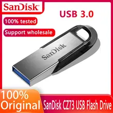 

SanDisk CZ73 USB Flash Drive 256GB 128GB 64GB 32GB USB 3.0 Metal Encryption Pen Drive 16GB Memory Stick Storage Device U Disk