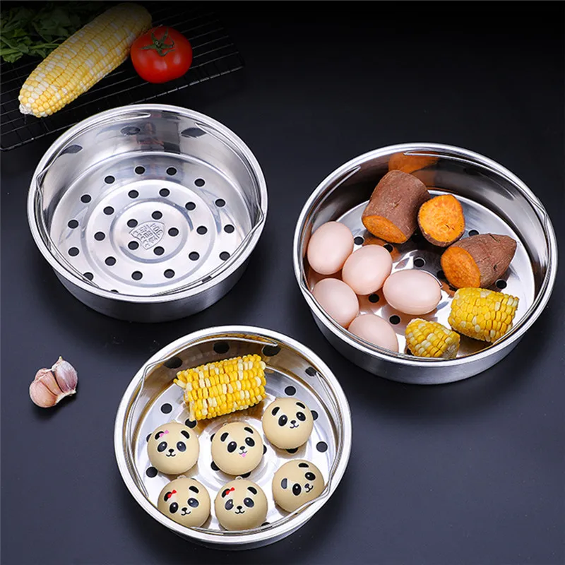 Cuiseur Vapeur En Acier Inoxydable 304 - 9 Litres, 5 Niveaux (3 Paniers + 2 Tranches) - Compatible Induction - Pour Légumes, Poisson, Buns