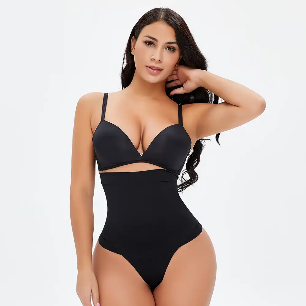 string ventre plat taille haute