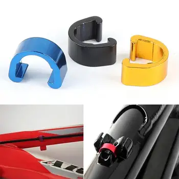 

10PCS Rotatable MTB Brake Bicycle Frame C Type Buckle for Brake Cable Guides Button Fixed Tubing Clips Tubing Brake Fixed Buckle