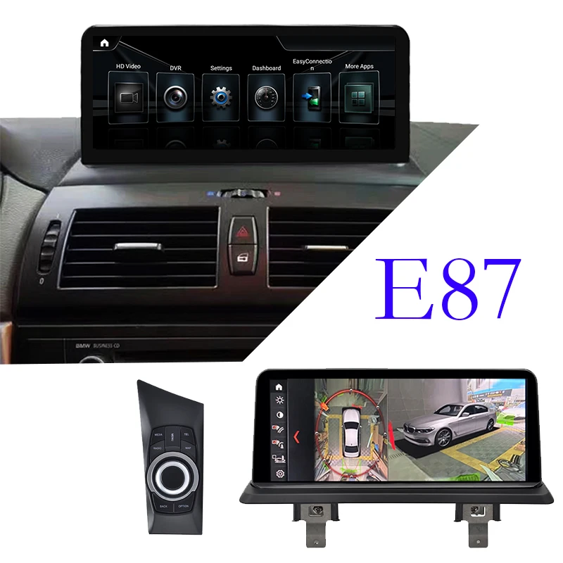 metan Milliard Rute Car 4G Multimedia GPS Audio Radio Stereo For BMW 1 Series E87 2006~2012  Fastback CarPlay WiFi TPMS For NBT Navigation 360 View
