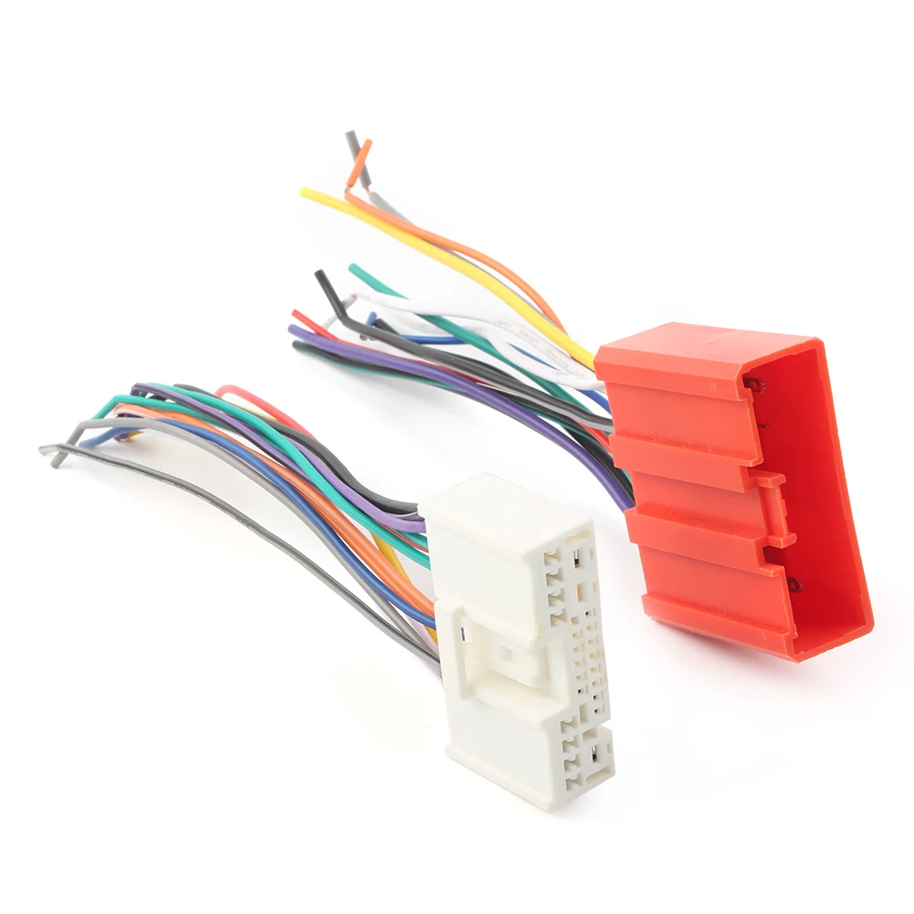 Car Stereo Radio Installation Male + Female 24 Pin Replacement Wire