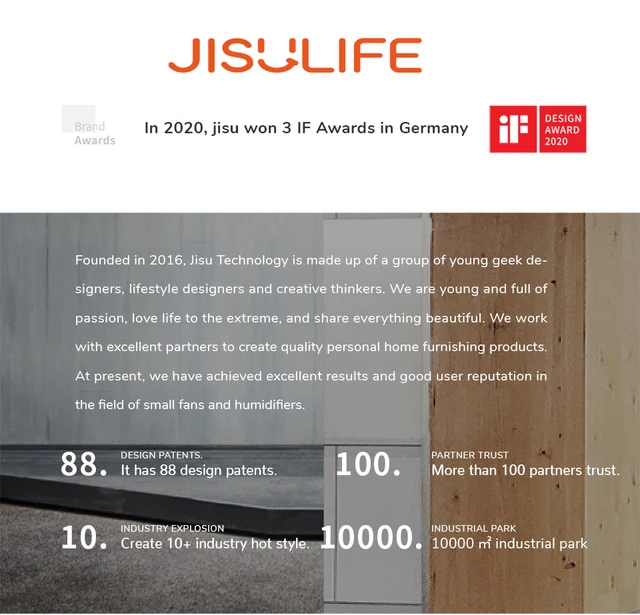 Gadgetoo Jisulife F8X Mini Fan Portable Fan 4800Mah Rechargeable Fan With Power Bank And Flashlight Function (Life 8 Plus)