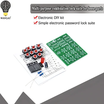 

Multi-purpose simple electronic password lock kit electronic DIY kit Hobbyist, electronics lab Students'