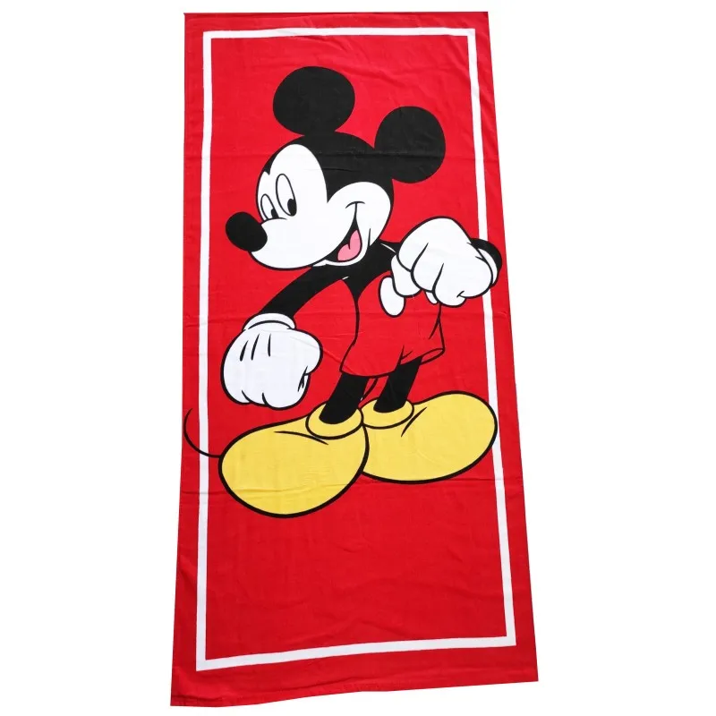 Disney New Cartoon Minnie Mickey Mouse Friends Cotton Girls Kids Teens Bath/Beach Towel 75x150cm Children Swimming Towel