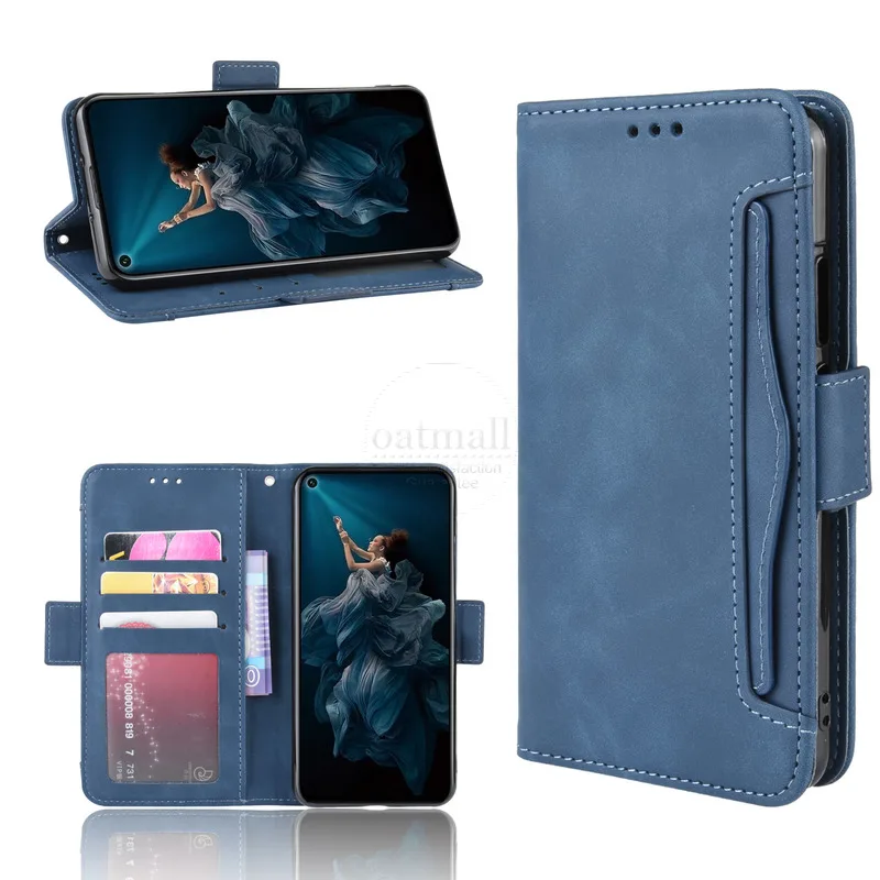 Чехол-Кошелек для huawei Honor 20S Россия, Магнитный чехол-книжка для Honor 20 S, держатель для фото карт, роскошный кожаный чехол для телефона
