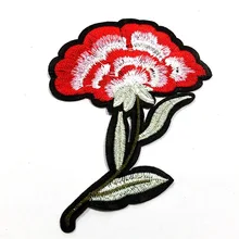 Цветочные нашивки вышивка аппликация Одежда швейная нашивка значок сделай сам патч, аксессуары можно сделать как ваш логотип