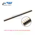 2.54 1row femal gold