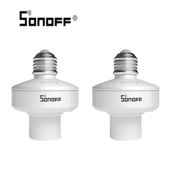 

Sonoff Slampher E27 Wifi Socket Wireless Control Light Holder WiFi Light Lamp Bulbs Holder Smart Home Switch IFTTT GOOGLE