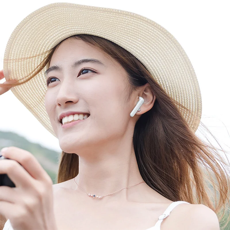TATING NEW Bluetooth Earphone Wireless Earphones Touch Control Earbuds 3D Surround Sound Blutooth 5 0 HiFi earbuds
