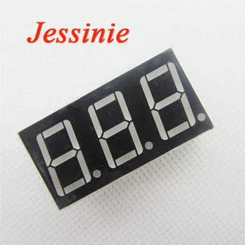 

10pcs Digital Tube 3bit 3 bit Common Cathode 0.56" 0.56in. Red LED Digit 7 Segment In Stock