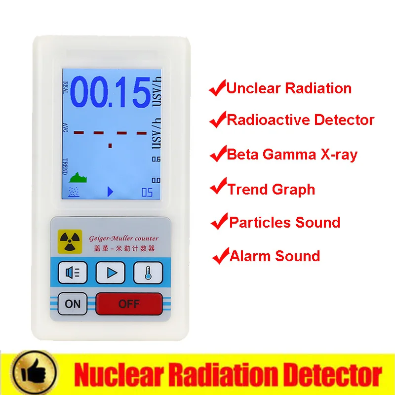 Устройство для измерения уровня гамма Beta ядерного излучения|Детекторы