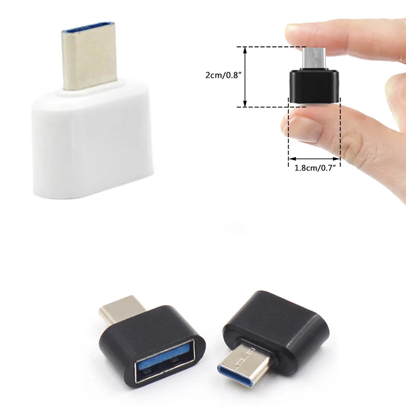 Переходник USB Type C для Xiaomi mi6 Nexus 5x6p Samsung MacBook 1 шт./2 шт.|Переходники и адаптеры| |