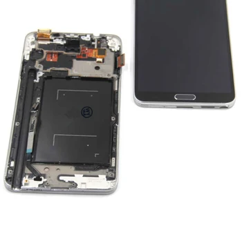 

10pcs/lot For Samsung Galaxy Note 3 N9005 LCD Display Touch Screen Digitizer with Bezel Frame Assembly N9005 LCD