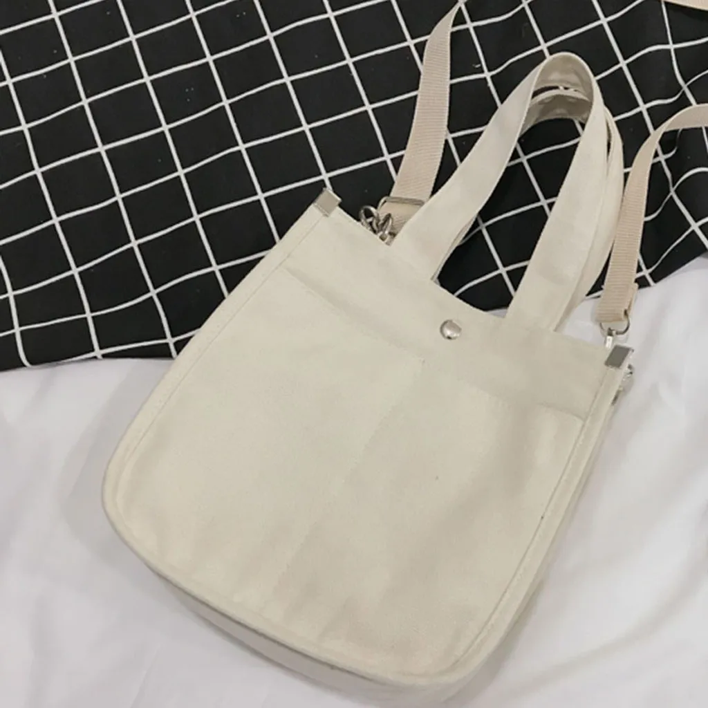 Холщовая женская сумка-шоппер, дамская модная сумка для отдыха, Экологичная сумка-шоппер, сумка на плечо, хлопковые сумки, bolsas eologicas reusizables#57