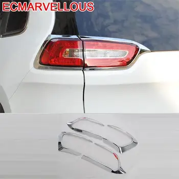 

Trunk Front Bumper Grille Door Handle Automobile Modified Decorative Car Styling Bright Sequins Covers 18 19 FOR JEEP Cherokee