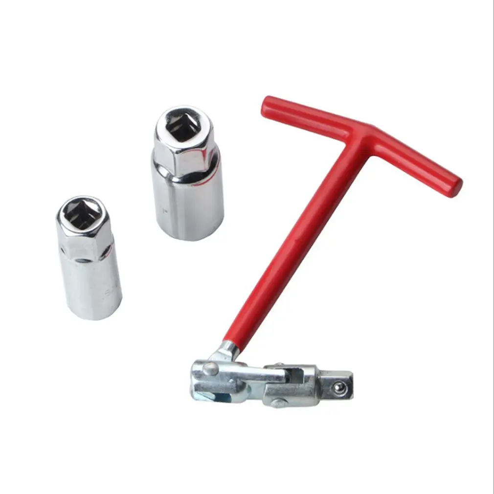Dual-Use 16 21Mm Spark Plug Sleeve 360 Degree Arbitrary Rotation Built In High-Strength Rubber Ring Spark Plug Belt Out 1 Pcs afbeelding