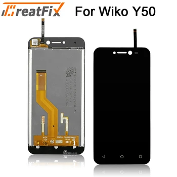 

Great Fix Tested Touch Screen Digitizer y50 LCD For Wiko Y50 LCD Display With Touch Screen Panel Assembly