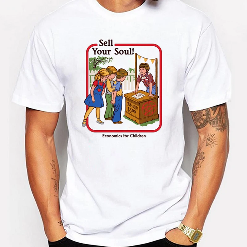 Новая забавная футболка с Сатаной демоном страшным злом сатанизмом Grim Reaper