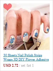 5 шт./компл. Nail Art Инструмент акриловые УФ-гель для салона Pen Кисть плоская Комплект инструмент для точечного нанесения маникюра для украшения Красота инструменты ногтей щетки для полировки