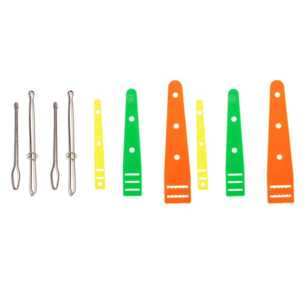 10 Pieces Elastic Threader Adjustable Clip Elastic Cord Threader Guide Sewing Tools