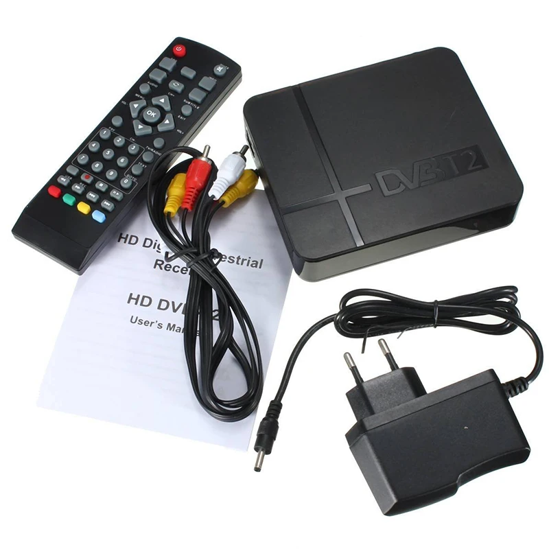 Full HD 1080P K2 DVB-T2 наземный цифровой ТВ STB