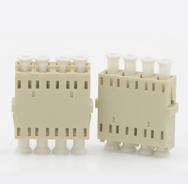 

50PCS/lot Multimocde Fiber optic Adapter LC Optical fiber coupler