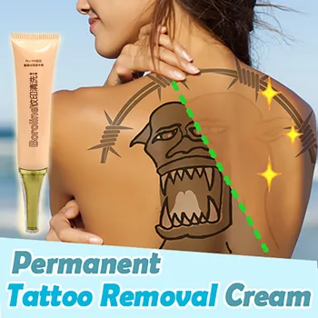 

New 100% Safe Permanent Tattoo Removal Cream Tattoo Print Cleaning Cream Applicable on Most Parts of Body Tattoo Accesories