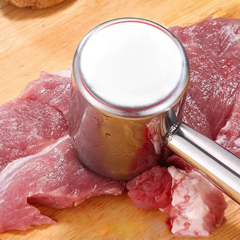 Нержавеющая сталь металл мясо Биф стейк Tenderizer молоток Лидер продаж бытовой кухня Тендер Инструмент для приготовления пищи аксессуары