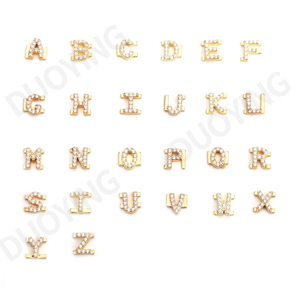 Zircon Letter 5pcs