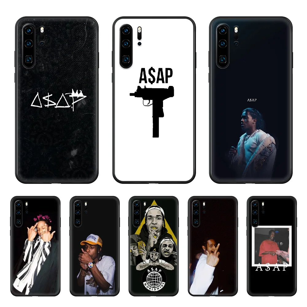 ASAP Rocky Rappe чехол для телефона huawei p 8 9 10 20 30 40 P pro Smart 2019 Z lite мини черный мягкий из