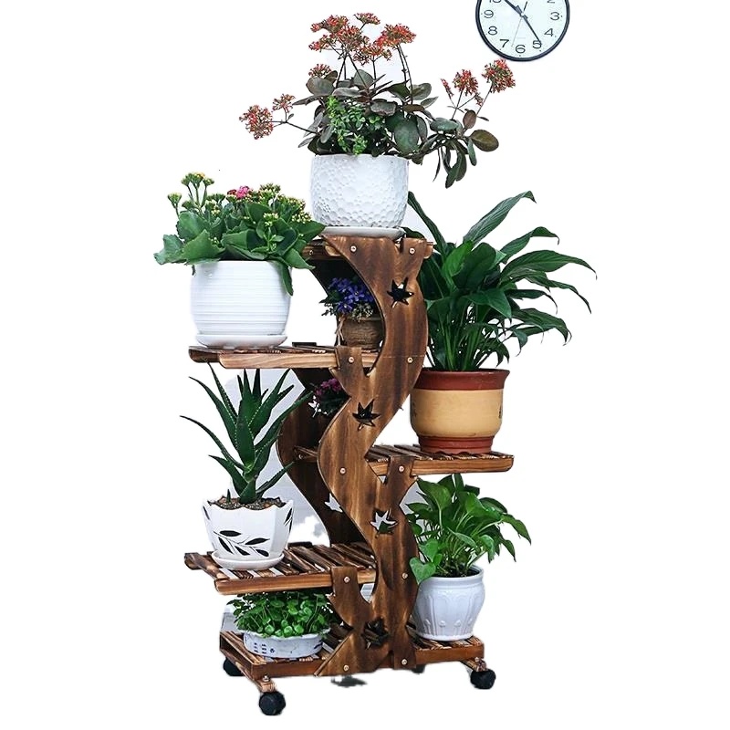 Para садовые полки Escalera Decorativa Madera для Varanda Suporte Flores стойка уличных цветов полка