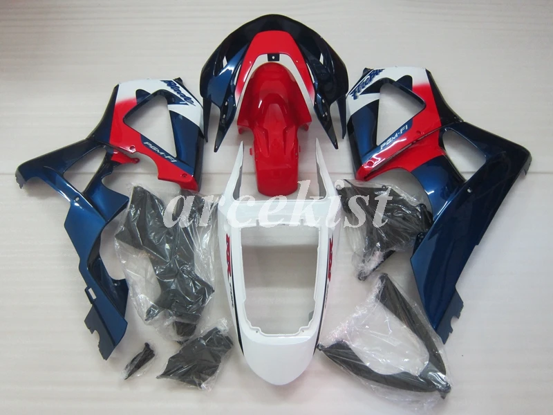 ABS мотоцикл обтекатели комплект для HONDA CBR 929RR 929 2000 2001 CBR929RR 00 01 CBR 900RR Кузов Набор на заказ красный синий