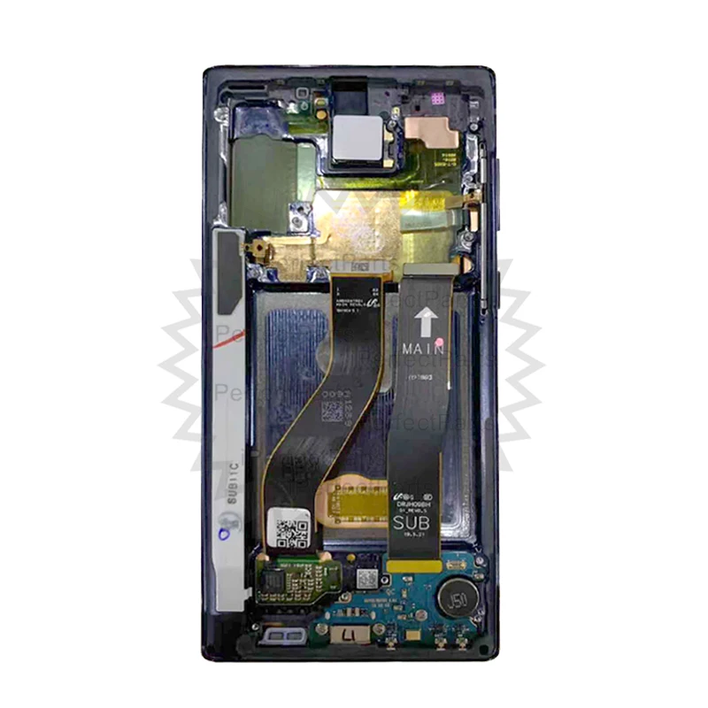6," Amoled для samsung Galaxy Note 10 ЖК-дисплей с сенсорным экраном дигитайзер в сборе для samsung N970F N970U N970N N9700/DS lcd