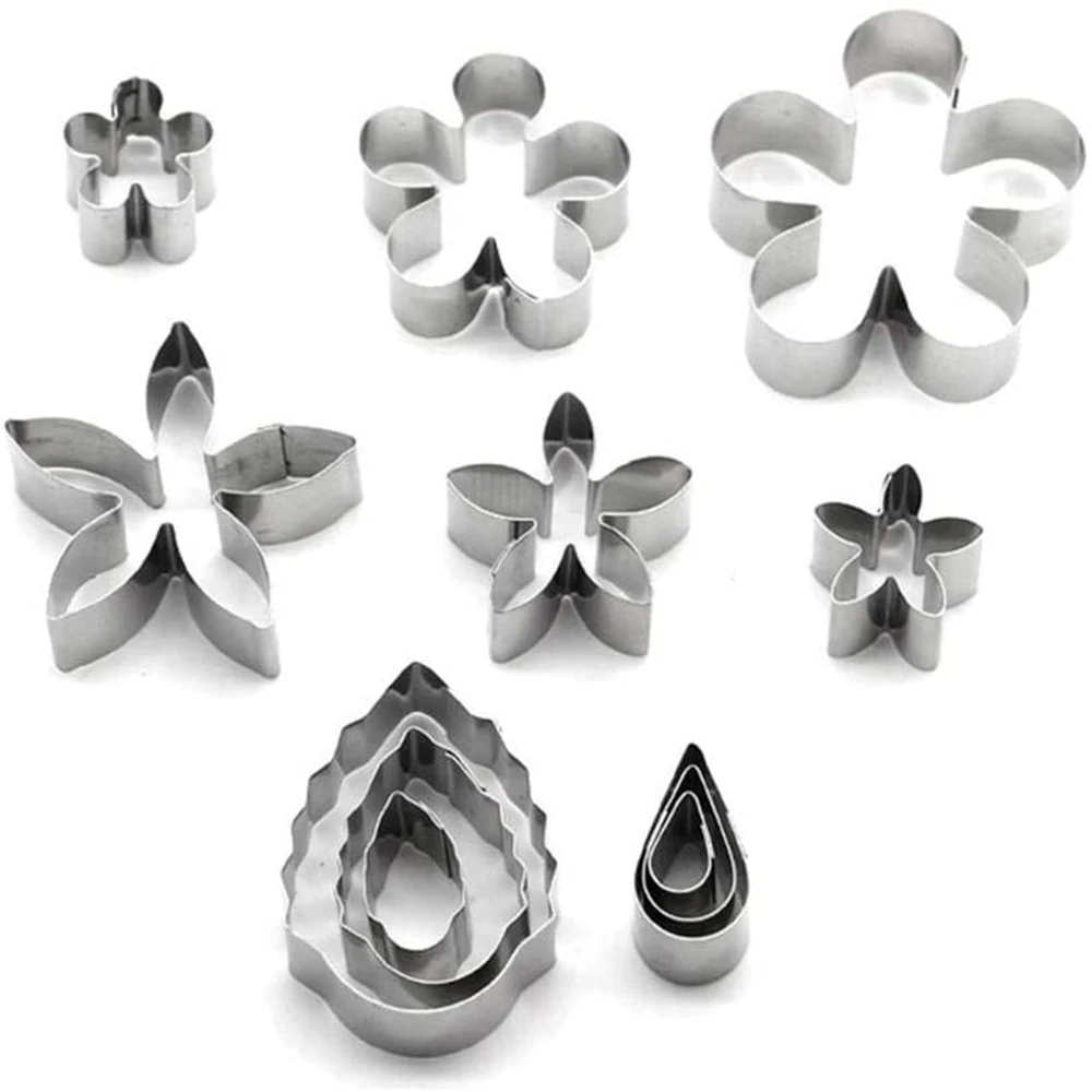Butterfly Cookie Cutter Set, 3pcs Mini Stainless Steel Cookie Cutter, 3 Size Butterfly Fondant Biscui Cutters, Holiday Cookie Cutter For DIY Baking Cake Craft Pastry Baking Tray Decoration