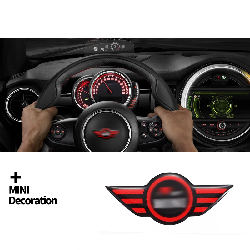 Эпоксидная наклейка на руль для MINI Cooper S ONE F54 F55 F56 F57 F60 R55 R56 R60 R61 | Автомобили и