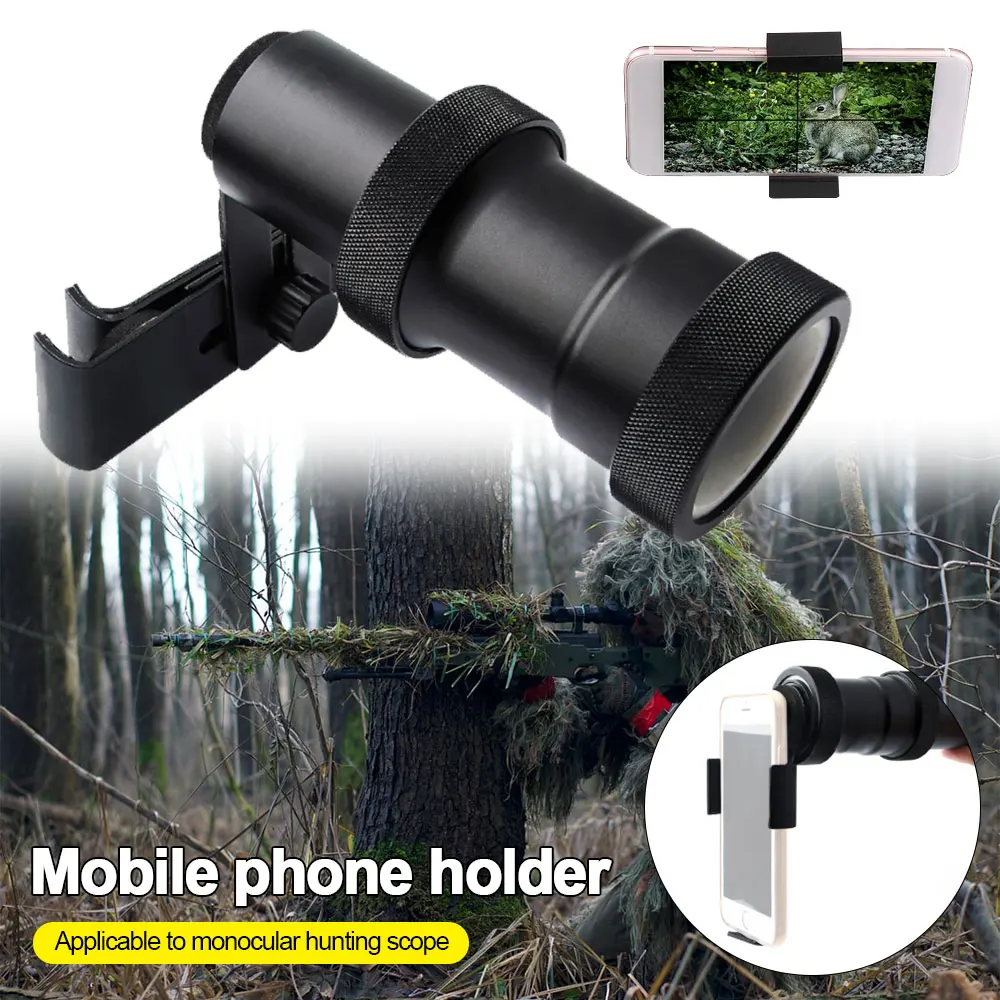 Universal Phone Lens Mounting Adapter For Rifle Scope Adapter Camera