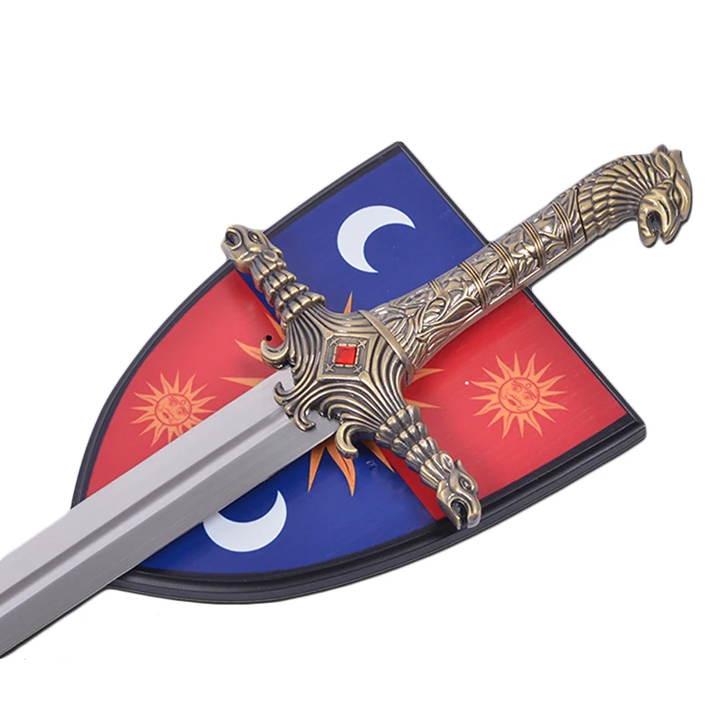 

Ice and Fire Sword Power Game All Metal Home Decoration Uncut